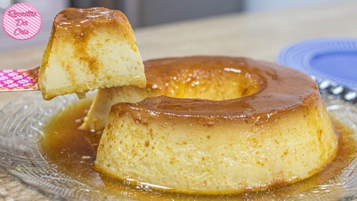 Pudim de milho de latinha