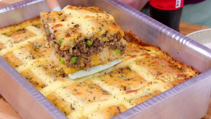 TORTA SALGADA DE LIQUIDIFICADOR DE CARNE MOÍDA | SABOROSA E FOFINHA