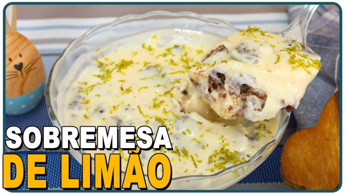 A MELHOR SOBREMESA DE LIMÃO PARA A PÁSCOA | Nandu Andrade