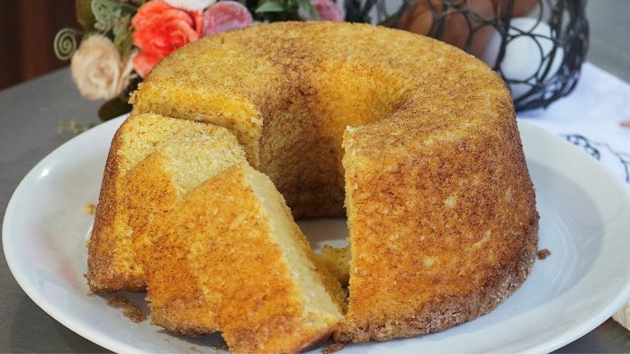 BOLO DE FUBÁ COZIDO – A RECEITA MAIS GOSTOSA DE BOLO DE FUBÁ
