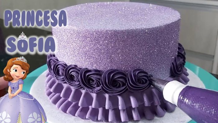 BOLO PRINCESA SOFIA /BICO BABADO 070 /BICO 20 /PARIS CAKE DESIGNER