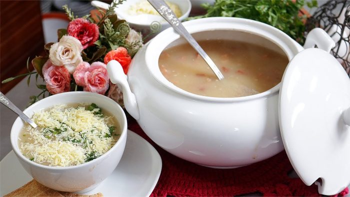 RECEITA DE CALDO DE MANDIOCA (AIPIM, MACAXEIRA) SIMPLES E FÁCIL DE FAZER E MAIS CREMOSO!!!