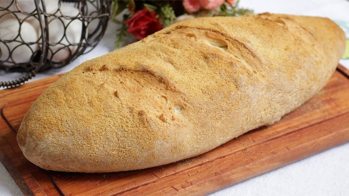 IGUAL DE PADARIA! NÃO VAI SOBRAR NADA! PÃO DE ÁGUA COM CASQUINHA CROCANTE! Bateu Ta Pronto