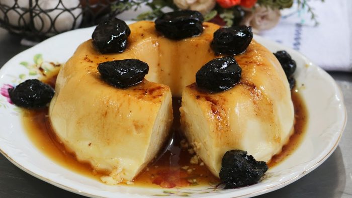 FIZ EM 10 MINUTOS! PUDIM DE MAISENA COM LEITE CONDENSADO – RECEITA FÁCIL – SEM FORNO – SEM OVOS