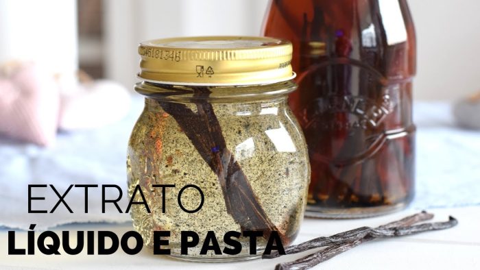 EXTRATO DE BAUNILHA LIQUIDO E EM PASTA | BELLARIA | RAQUEL CICOLIN