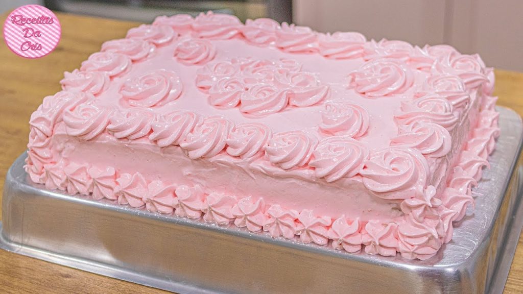 BOLO DE ANIVERSÁRIO CASEIRO ECONÔMICO 3,5 KG – PASSO A PASSO  – RECEITAS DA CRIS