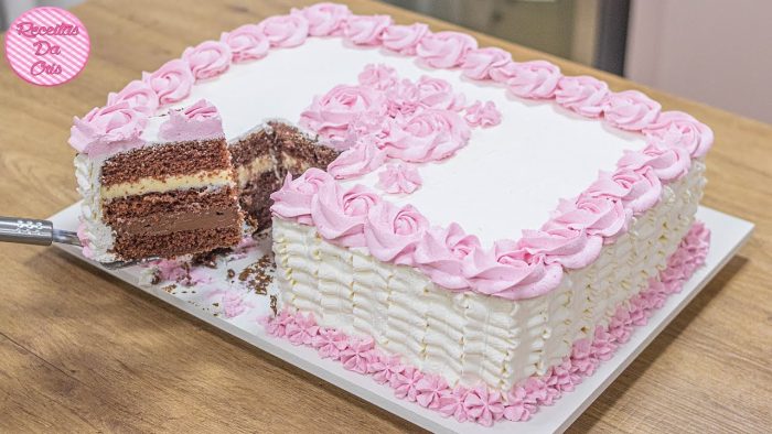 Bolo de festa dois amores