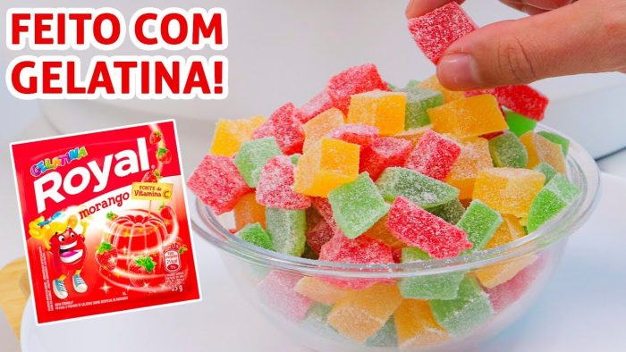 Bala de Goma Caseira – Jujuba