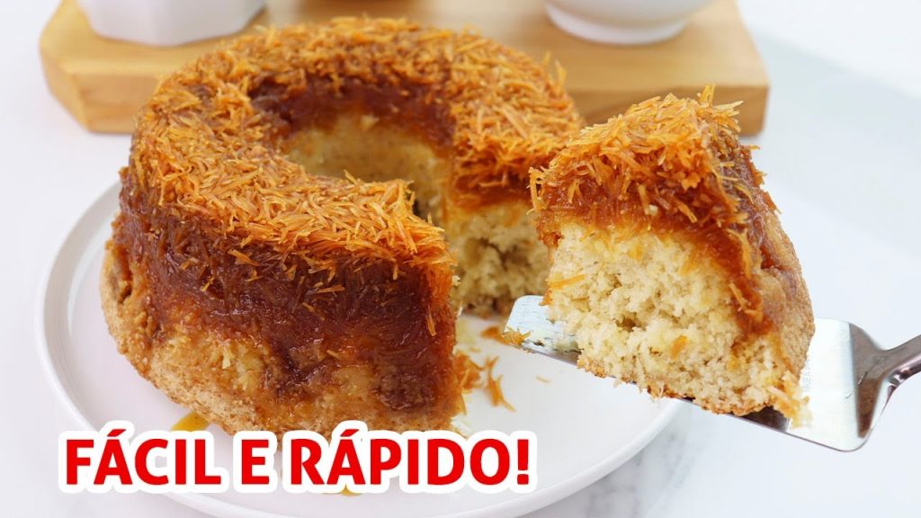 Bolo Cocada Invertido | Receita