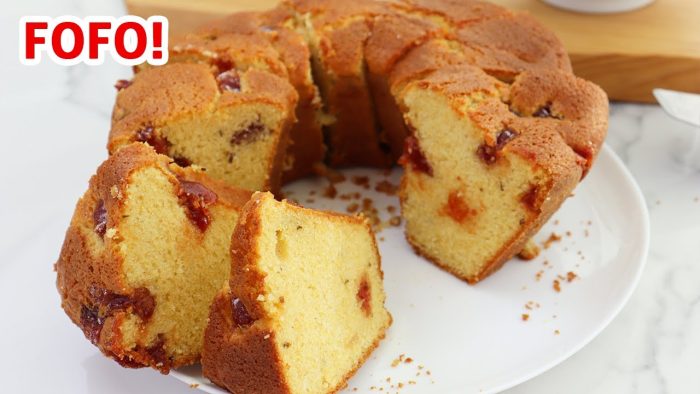 Bolo de Fubá com Goiabada Fofinho | Receita