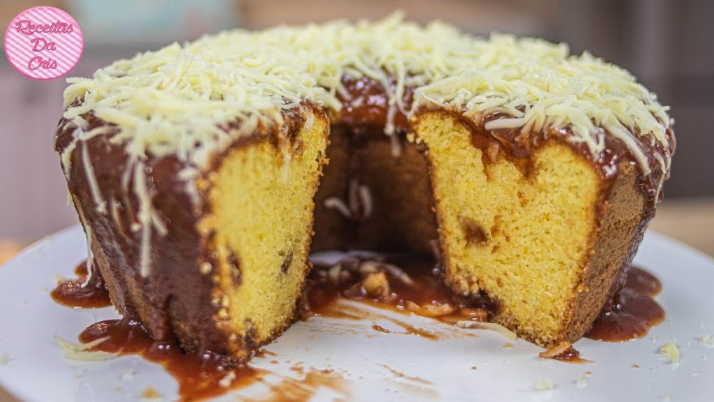 BOLO DE FUBÁ ROMEU E JULIETA | RECEITAS DA CRIS