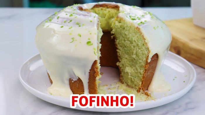 Bolo de Limão Gelatina – Verde Por Dentro | Receita
