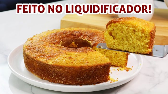 Bolo de Milho Fácil Sem Farinha de Trigo | Receita