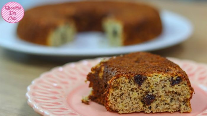 BOLO FIT DE BANANA | RECEITAS DA CRIS