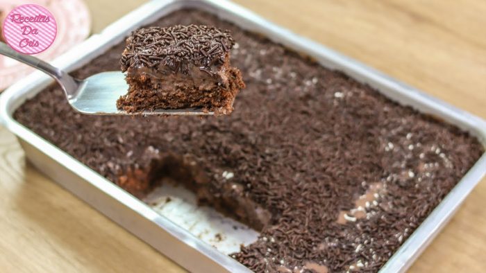 BOLO GELADO CREMOSO DE CHOCOLATE*NESCAU* | RECEITAS DA CRIS