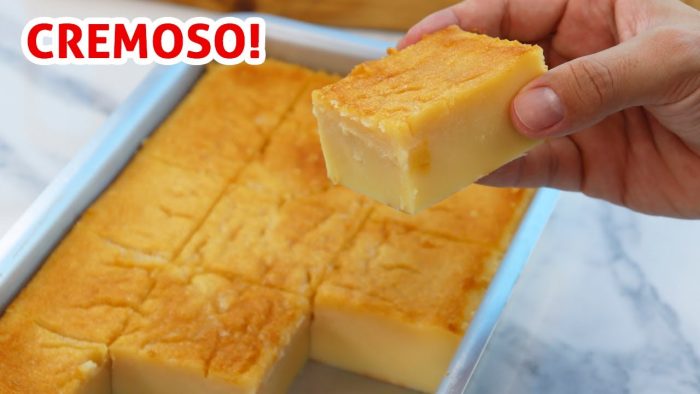 Bolo Mole ou Bolo de Leite Cremoso | Receita