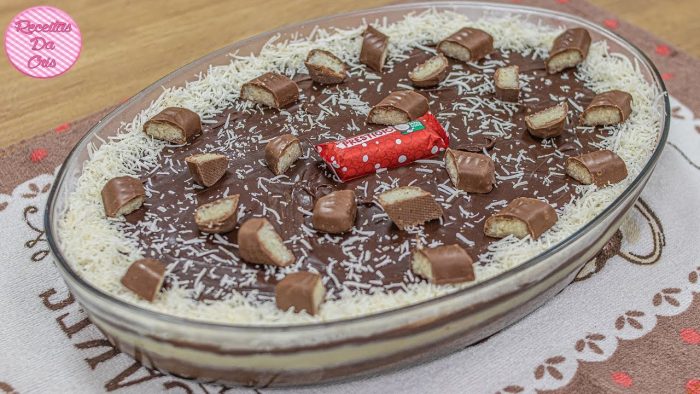 BOLO PRESTIGIO GELADO NA TRAVESSA | RECEITAS DA CRIS