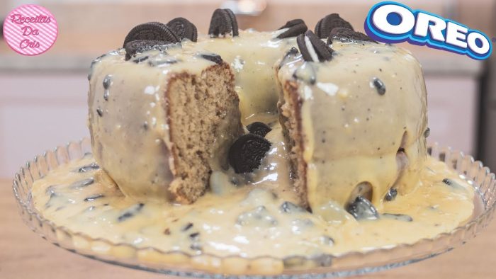 BOLO VULCÃO DE OREO | RECEITAS DA CRIS