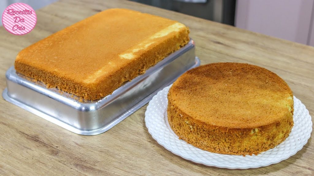 BOLO PÃO DE LÓ CASEIRO PARA BOLOS DE ANIVERSÁRIO   | PASSO A PASSO | RECEITAS DA CRIS
