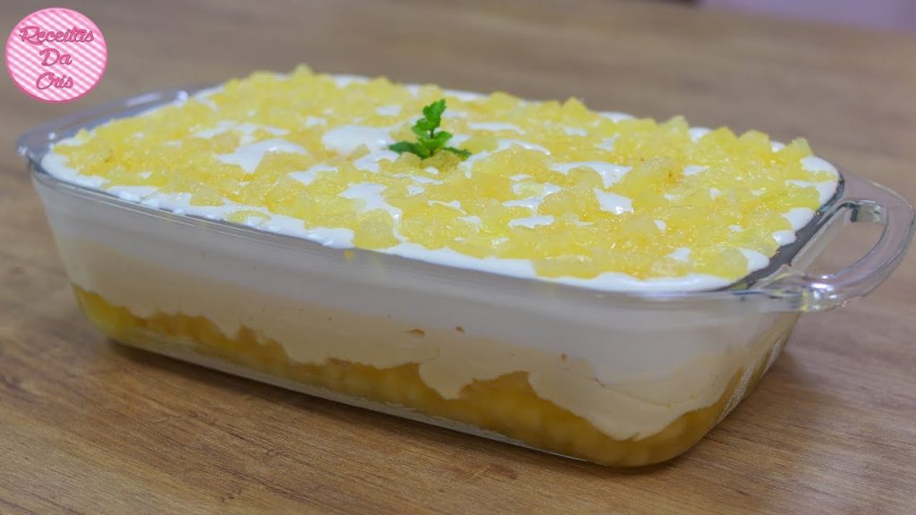 [ESPECIAL DE NATAL] TORTA SORVETE DE ABACAXI | RECEITAS DA CRIS