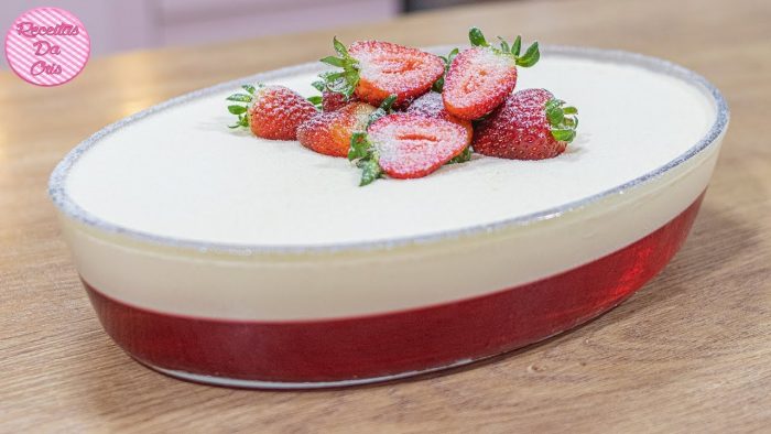 MOUSSE  NINHO COM GELATINA 🍓🍓 | RECEITAS DA CRIS