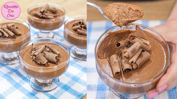 O verdadeiro mousse de chocolate