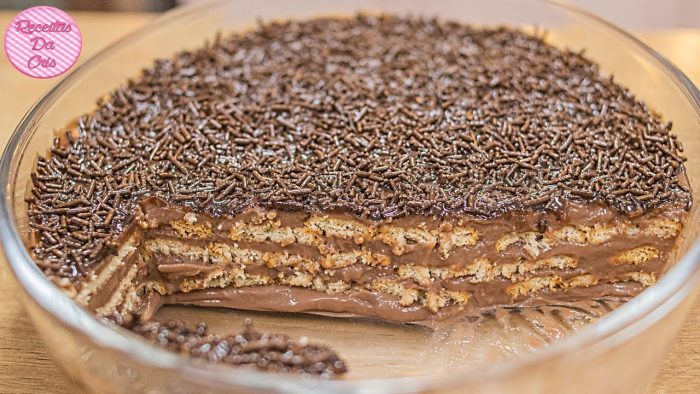 PAVÊ DE CHOCOLATE NESCAU | SEM LEITE CONDENSADO | PÁSCOA ECONÔMICA