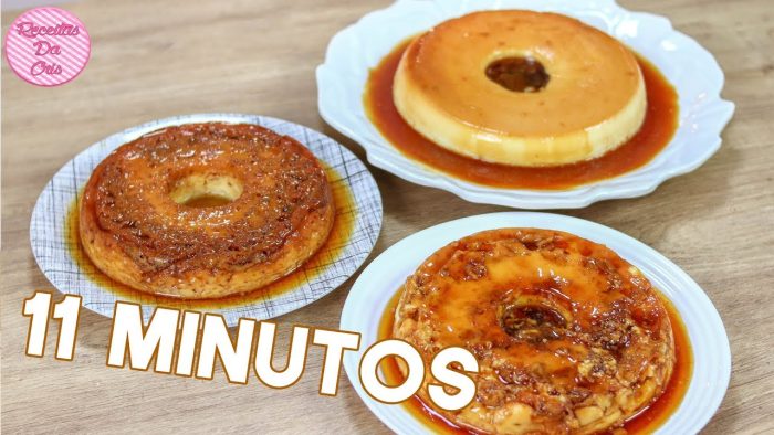 PUDIM DE MICROONDAS EM 11 MINUTOS | RECEITAS DA CRIS