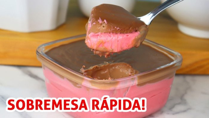 Sobremesa Sensação de Morango