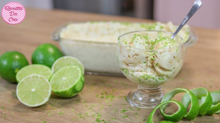 SORVETE TORTA DE LIMÃO | RECEITAS DA CRIS