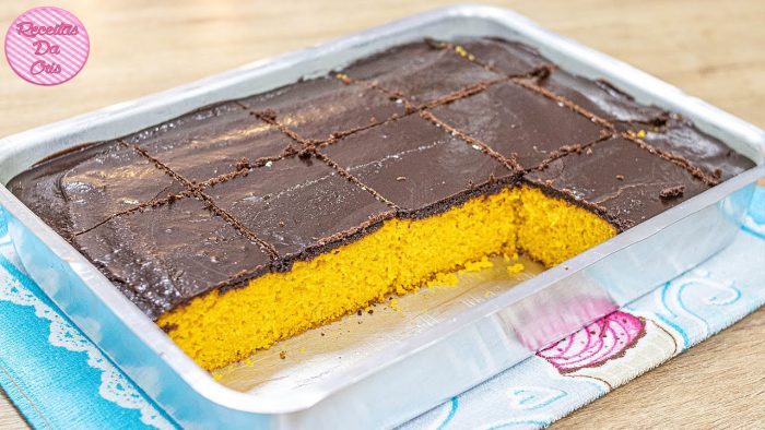 Melhor bolo de cenoura