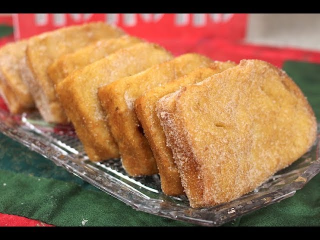 RABANADA FRITA COM LEITE CONDENSADO, FÁCIL E DIFERENTE (NATAL)  – Isamara Amâncio