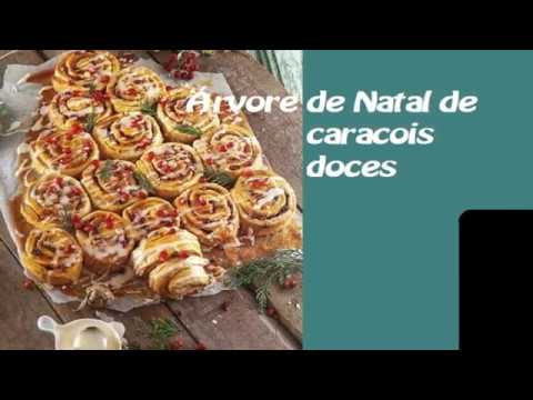 ARVORE DE NATAL DE CARACOIS DOCES – RECEITAS DE NATAL