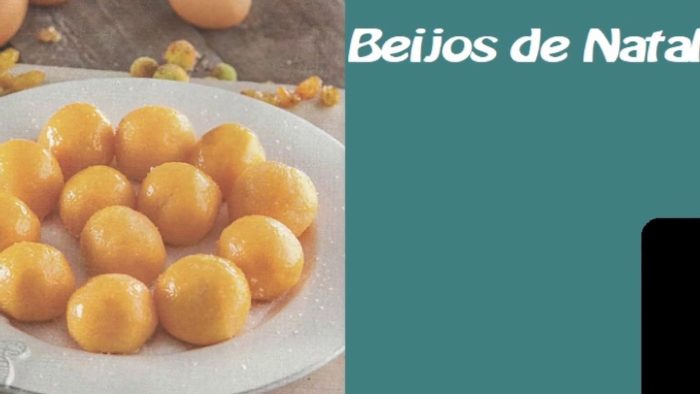 BEIJOS DE NATAL – RECEITAS