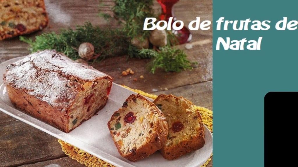 BOLO DE FRUTAS DE NATAL – RECEITAS