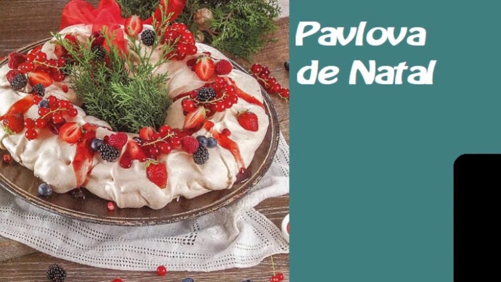 PAVLOVA DE NATAL – RECEITAS