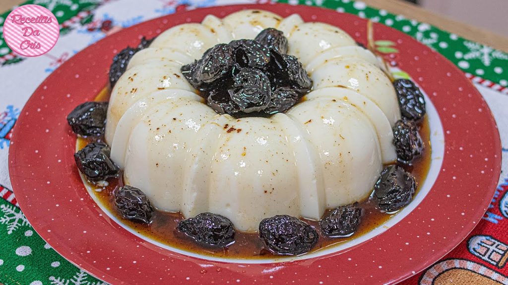 CLÁSSICOS DO NATAL | MANJAR DE COCO COM AMEIXA | RECEITAS DA CRIS