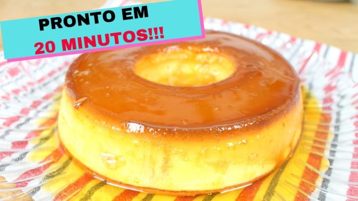 PUDIM NA BOCA DO FOGÃO | PUDIM PRONTO EM 20 MINUTOS!!! ECONOMIZE O SEU GÁS!