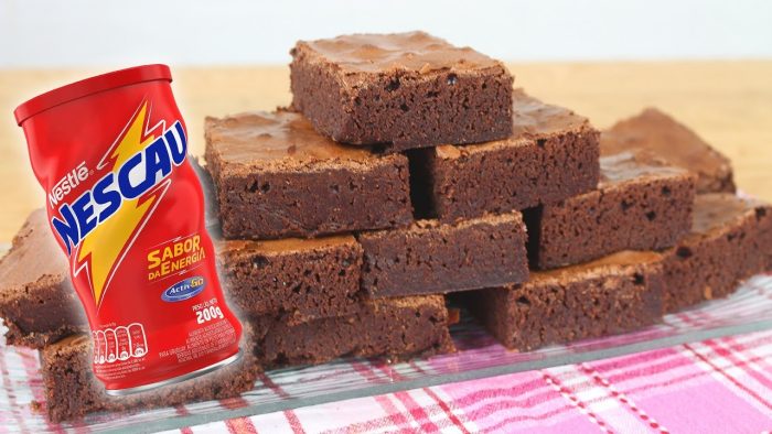 O MELHOR  BROWNIE DE NESCAU DO MUNDO! SUPER FÁCIL E DELICIOSO | CAKEPEDIA