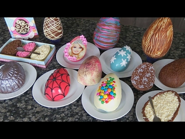 Curso Ovos de Páscoa 100% Grátis 2018 cascas simples,crocantes, decoraçoes-aula 1/3