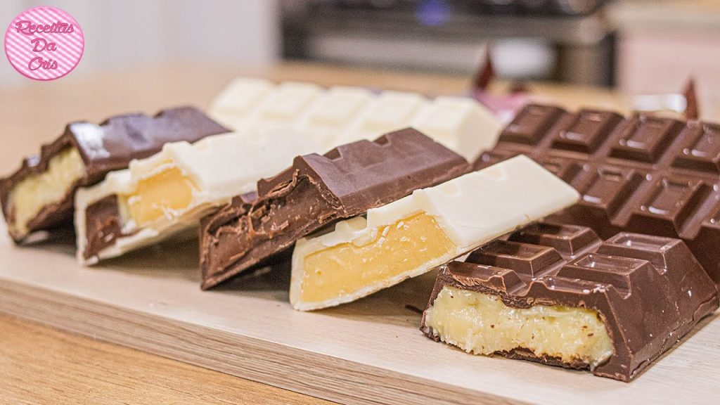 BARRA DE CHOCOLATE RECHEADA | NINHO COCADA E BRIGADEIRO | ESPECIAL DE PÁSCOA | RECEITAS DA CRIS
