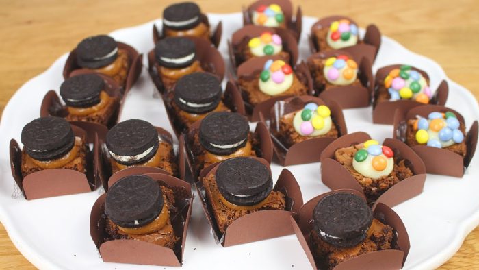 RECEITA DE MINI BROWNIE PARA FESTA DE ANIVERSÁRIO ( FICA UMA DELÍCIA) | CAKEPEDIA