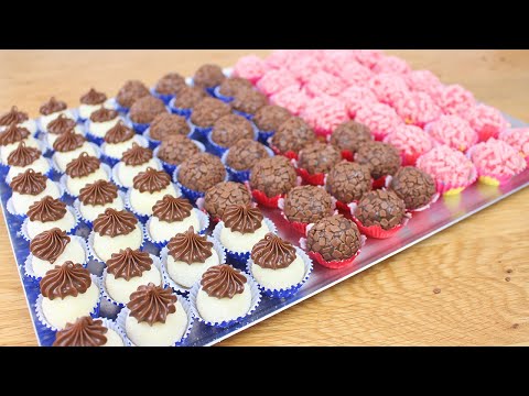 3 RECEITAS DE BRIGADEIROS GOURMET ( PERFEITO PARA FESTA E PARA VENDER) | CAKEPEDIA