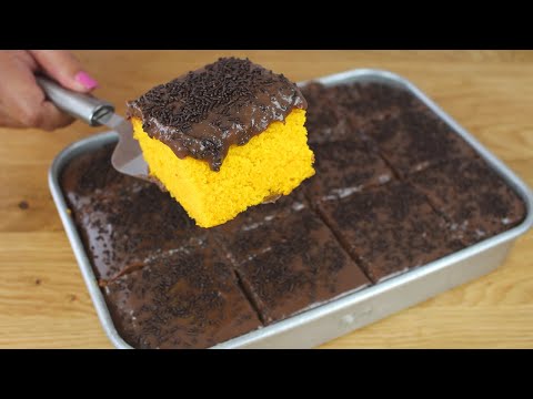 VOCÊ NUNCA COMEU BOLO DE CENOURA TÃO BOM COMO ESTE | CAKEPEDIA