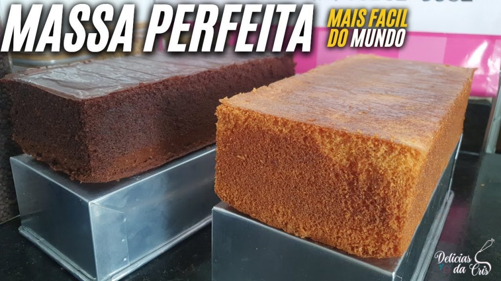 Massa de BOLO Profissional Super fofinho a mais fácil do Mundo
