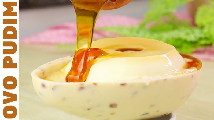 OVO PUDIM QUE DERRETE NA BOCA! SEM OVOS, SEM FORNO | Rápido e Muito fácil