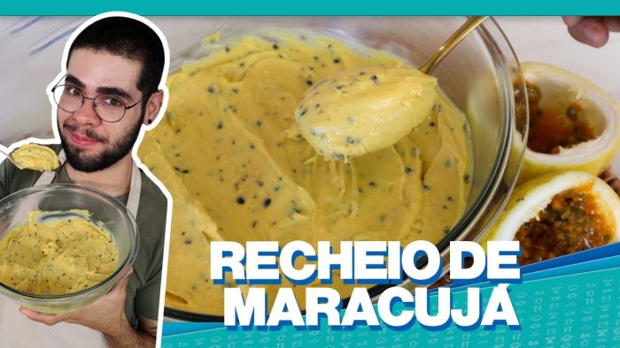 RECHEIO CREMOSO DE MARACUJÁ PERFEITO PARA BOLOS, TORTAS E TRUFAS