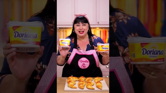 #shorts CROISSANTS CASEIRO FÁCIL E DELICIOSO| RECEITAS DA CRIS
