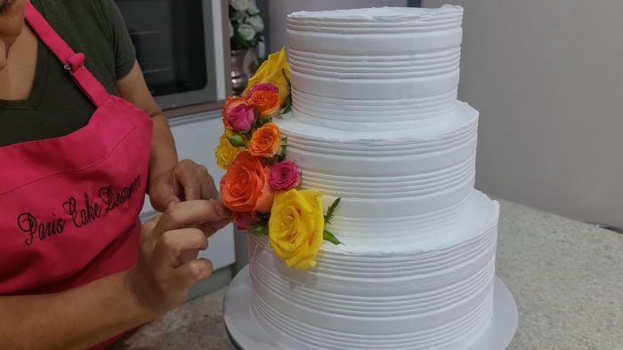 SUGESTÃO DE VALOR  💲 BOLO DE 3 ANDARES FAKE / COMO MONTAR CORRETAMENTE  ✅@PARISCAKEDESIGNER