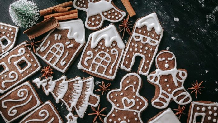 BISCOITOS DE NATAL DA NEVE | BISCOITOS NATALINOS DE CHOCOLATE E CANELA – deliciosos!
